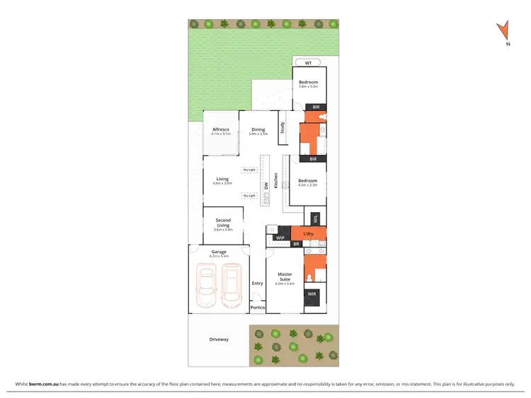 Floorplan of Homely house listing, 26 Panabeh Place, Grovedale VIC 3216