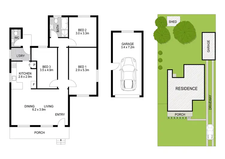 Floorplan of Homely house listing, 15 Elva Street, Cabramatta West NSW 2166