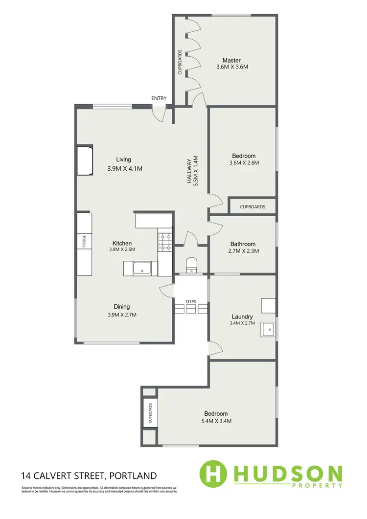 Floorplan of Homely house listing, 14 Calvert Street, Portland VIC 3305