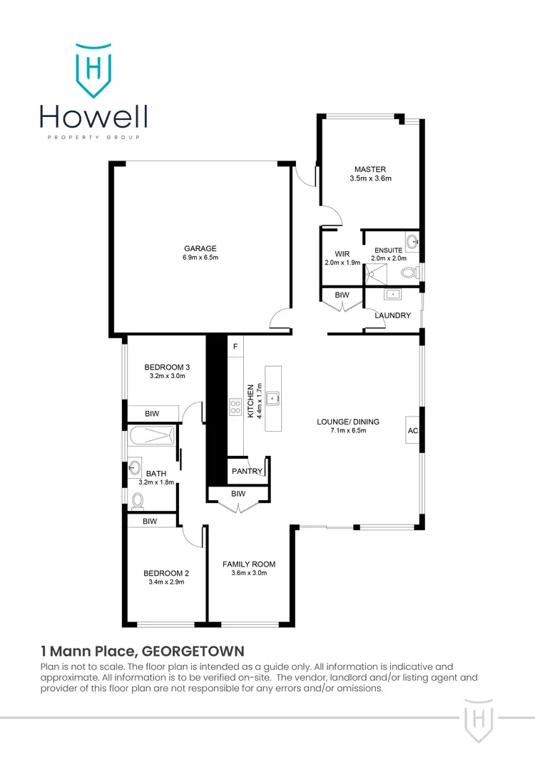 Floorplan of Homely house listing, 1 Mann Place, George Town TAS 7253