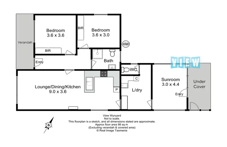 Floorplan of Homely house listing, 7 Austin Street, Wynyard TAS 7325