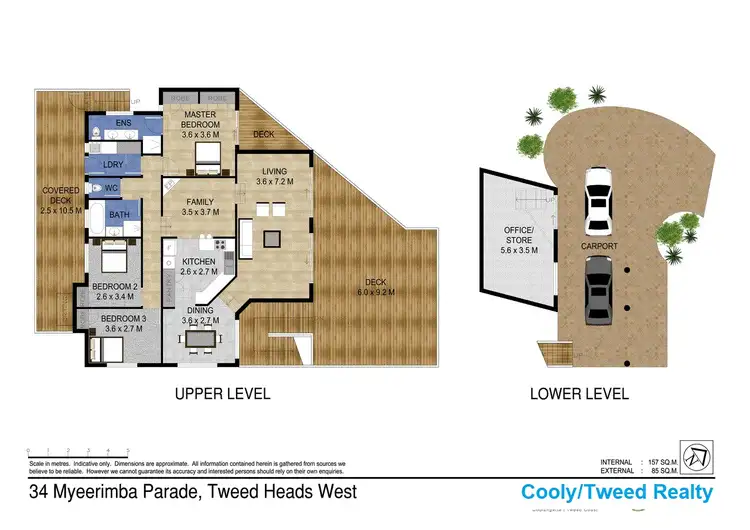 Floorplan of Homely house listing, 34 Myeerimba Parade, Tweed Heads West NSW 2485