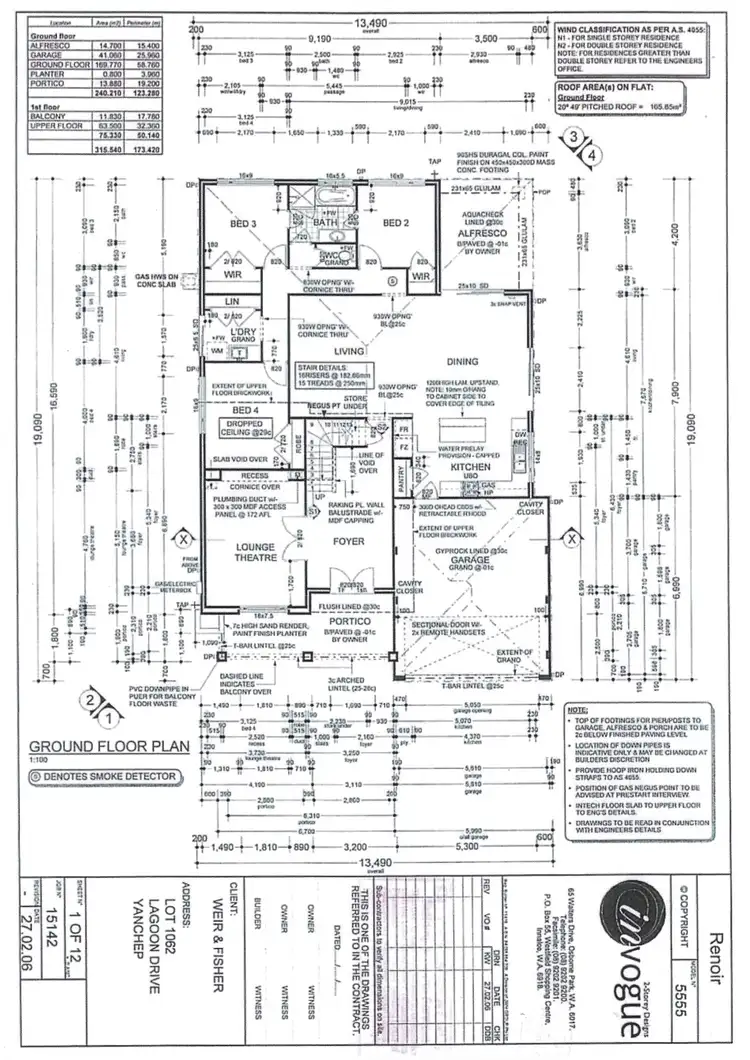 Floorplan of Homely house listing, 192 Lagoon Drive, Yanchep WA 6035