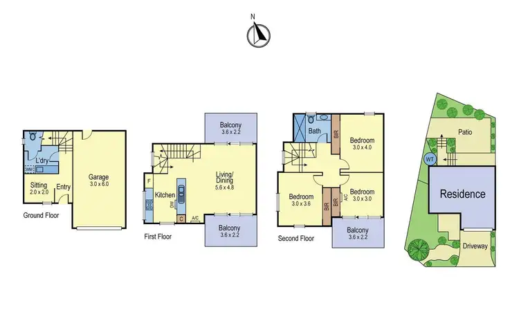 Floorplan of Homely house listing, 17/68 Diamond Creek Road, Greensborough VIC 3088