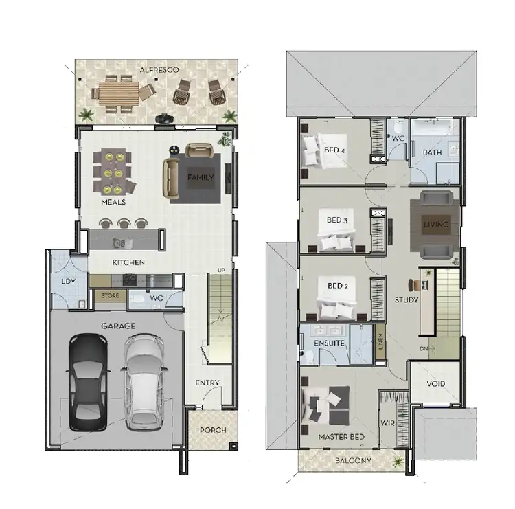 Floorplan of Homely house listing, 42 Crest Street, Narangba QLD 4504