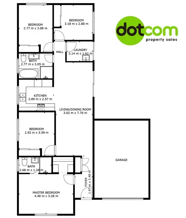 Floorplan of Homely house listing, 8 Alkira Street, Dubbo NSW 2830