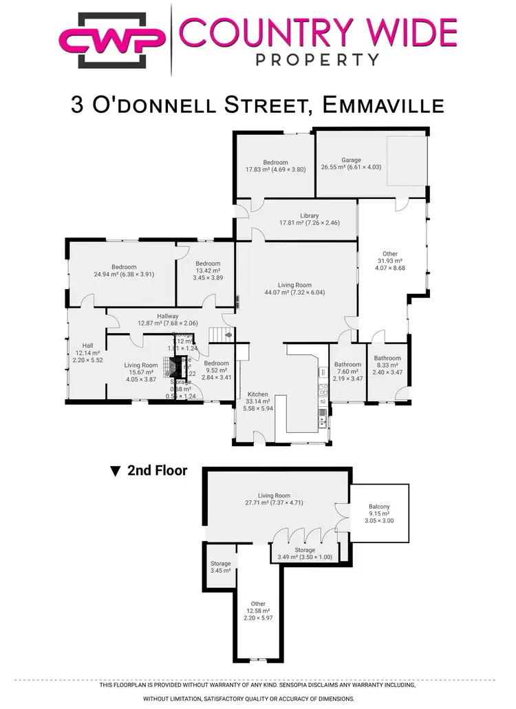 Floorplan of Homely house listing, 3 O'Donnell Street, Emmaville NSW 2371