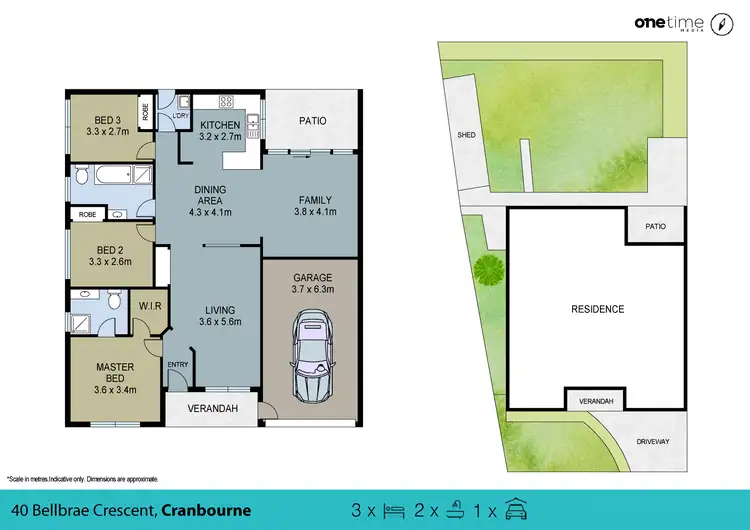 Floorplan of Homely house listing, 40 Bellbrae Crescent, Cranbourne West VIC 3977