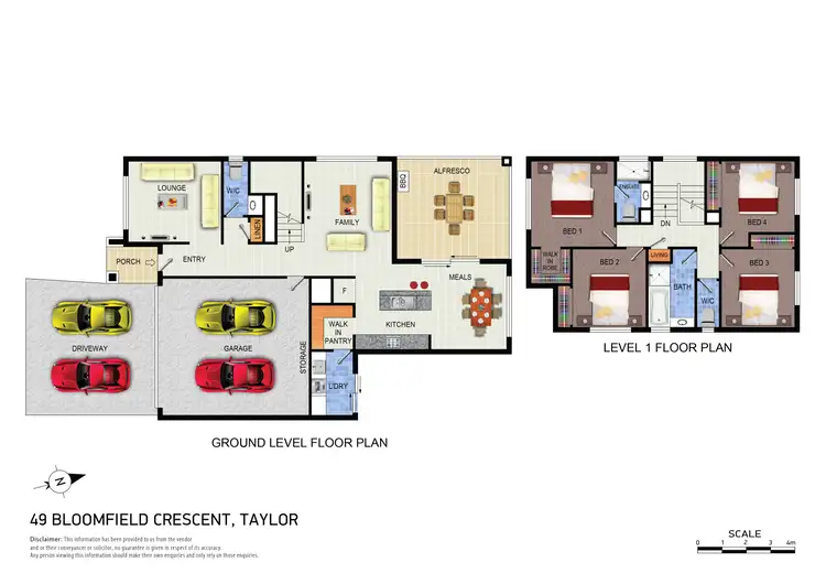 Floorplan of Homely house listing, 49 Bloomfield Crescent, Taylor ACT 2913