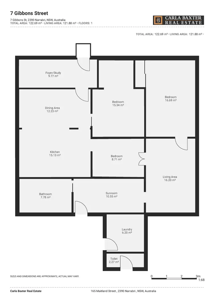 Floorplan of Homely house listing, 7 Gibbons Street, Narrabri NSW 2390