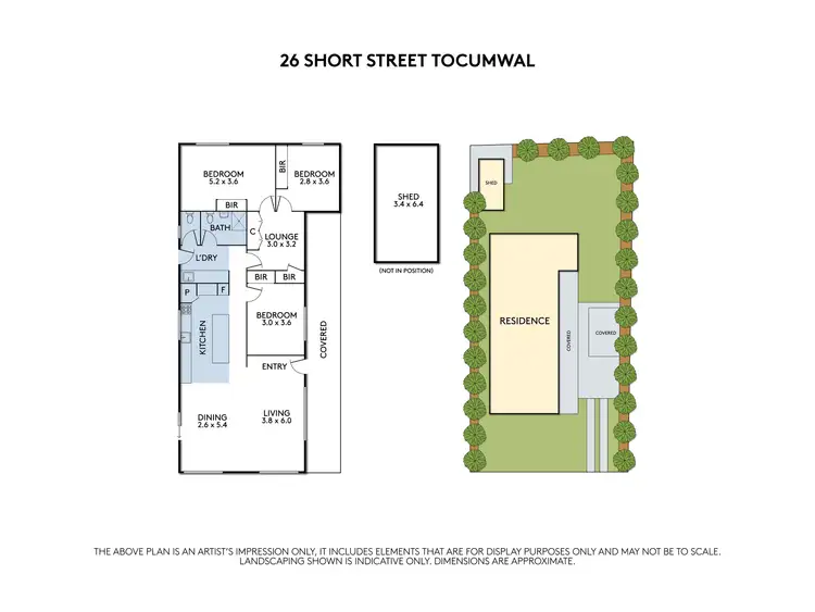 Floorplan of Homely house listing, 26 Short Street, Tocumwal NSW 2714
