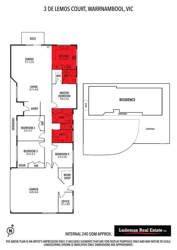 Floorplan of Homely house listing, 3 De Lemos Court, Warrnambool VIC 3280