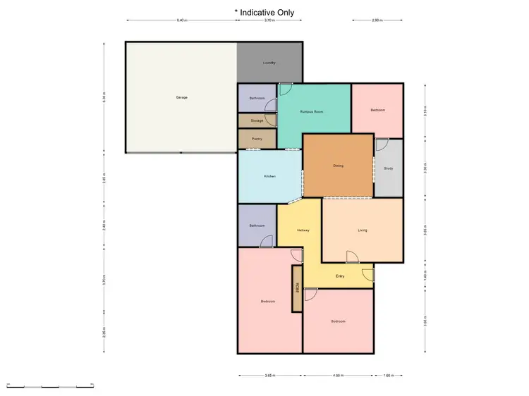 Floorplan of Homely rural property listing, 230 Jericho Road, Moorland NSW 2443