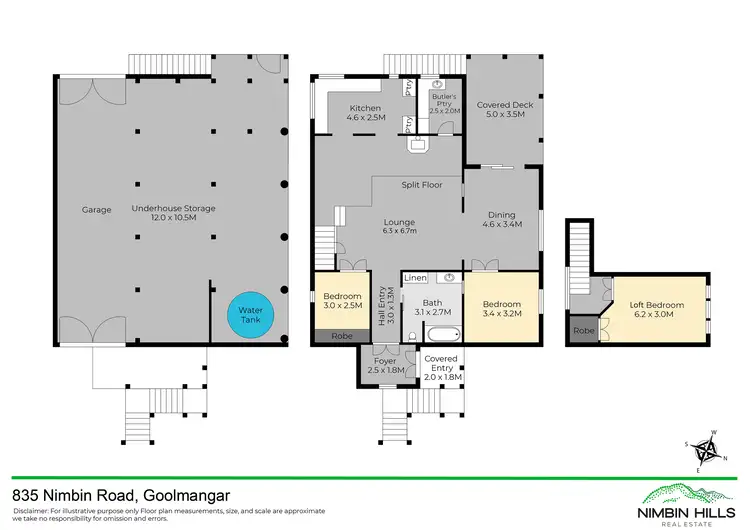 Floorplan of Homely house listing, 835 Nimbin Road, Goolmangar NSW 2480