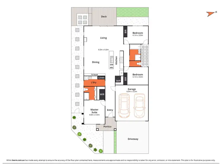 Floorplan of Homely house listing, 43-45 Madeira Street, Armstrong Creek VIC 3217