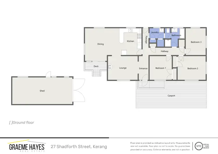 Floorplan of Homely house listing, 27 Shadforth Street, Kerang VIC 3579