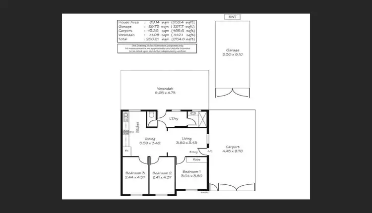 Floorplan of Homely semi-detached listing, 85 Waterloo Corner Road, Salisbury North SA 5108