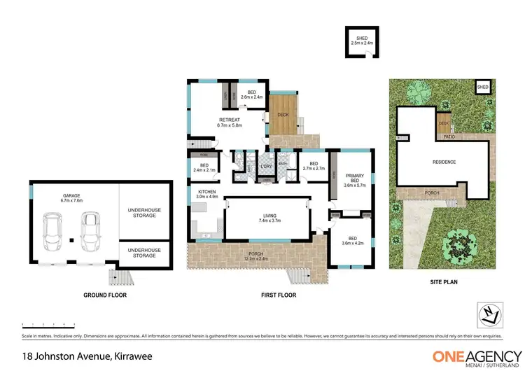 Floorplan of Homely house listing, 18 Johnston Avenue, Kirrawee NSW 2232