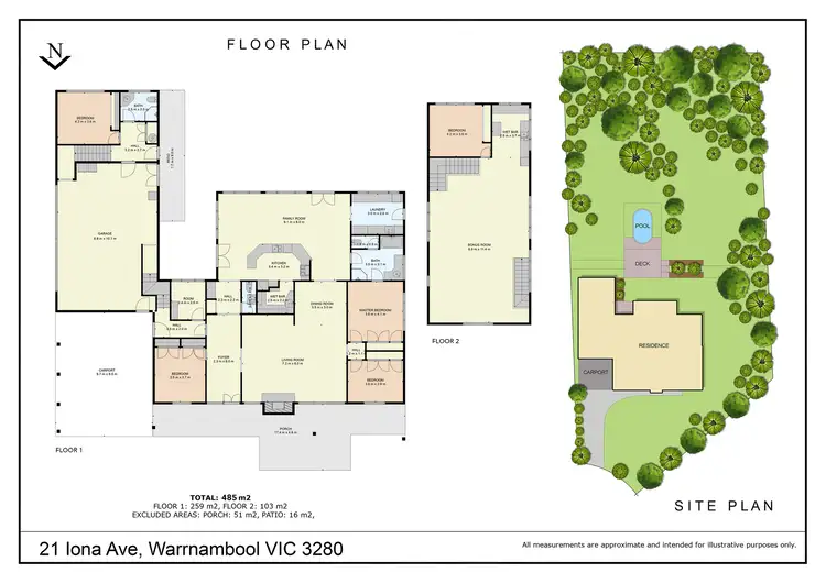 Floorplan of Homely house listing, 21 Iona Avenue, Warrnambool VIC 3280