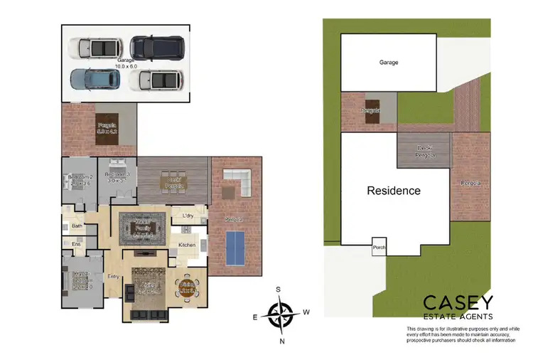 Floorplan of Homely house listing, 26 Camms Road, Cranbourne VIC 3977
