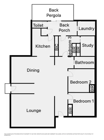 Floorplan of Homely house listing, 547 WOODS ROAD, Boolite VIC 3392