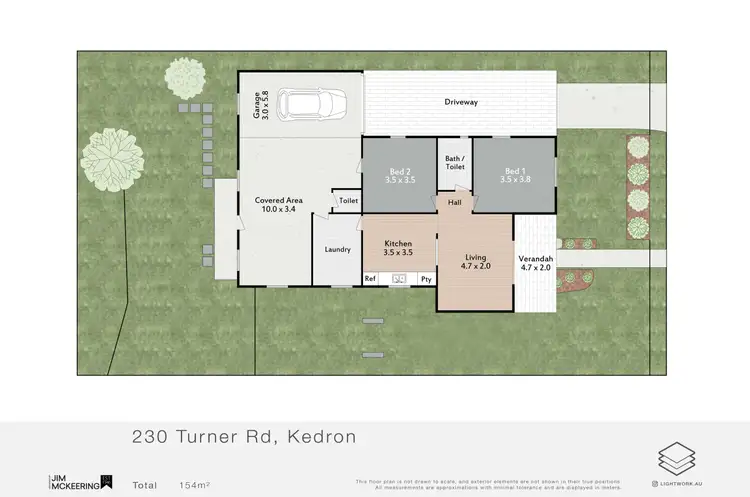 Floorplan of Homely house listing, 230 Turner Road, Kedron QLD 4031