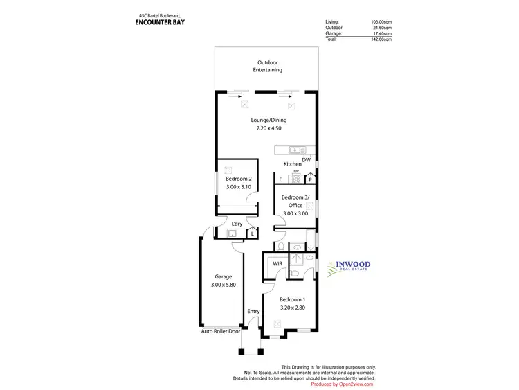 Floorplan of Homely house listing, 45C Bartel Boulevard, Encounter Bay SA 5211