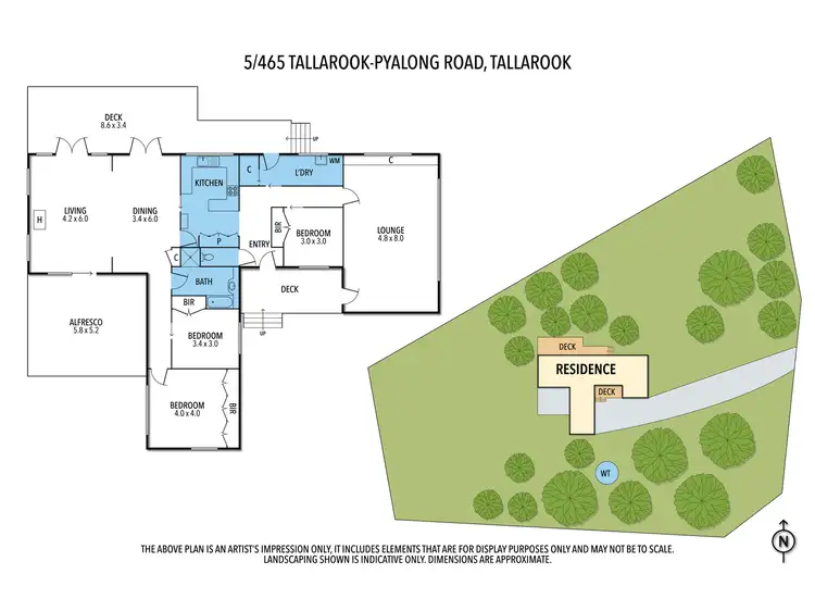 Floorplan of Homely rural property listing, 5/465 TALLAROOK-PYALONG ROAD, Tallarook VIC 3659