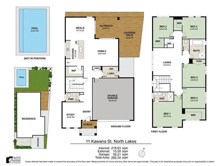 Floorplan of Homely house listing, 11 Kawana Street, North Lakes QLD 4509