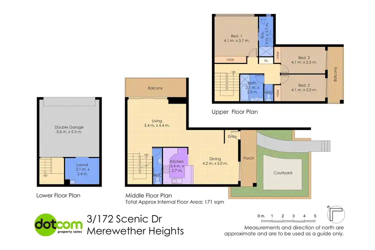 Floorplan of Homely house listing, 3/172 Scenic Drive, Merewether Heights NSW 2291