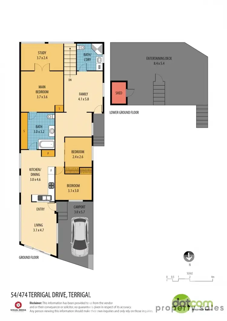 Floorplan of Homely villa listing, 54/474 Terrigal Drive, Terrigal NSW 2260