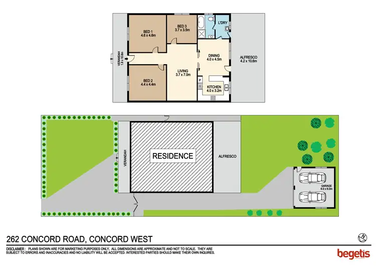 Floorplan of Homely house listing, 262 Concord Road, Concord West NSW 2138