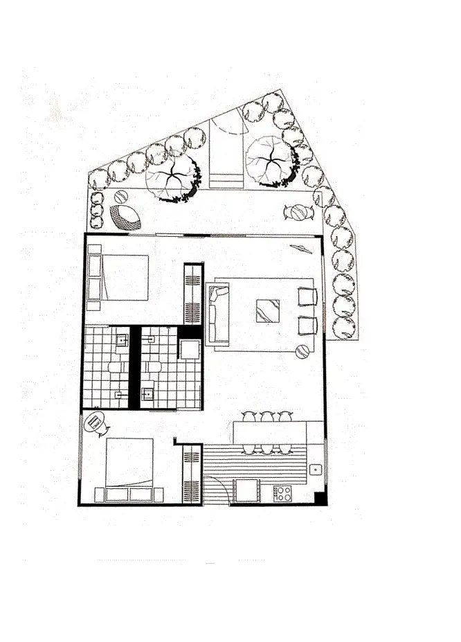 Floorplan of Homely apartment listing, LG6/8 Olive York Way, Brunswick West VIC 3055
