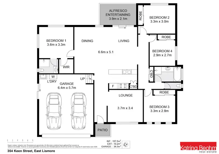 Floorplan of Homely house listing, 354 Keen Street, East Lismore NSW 2480