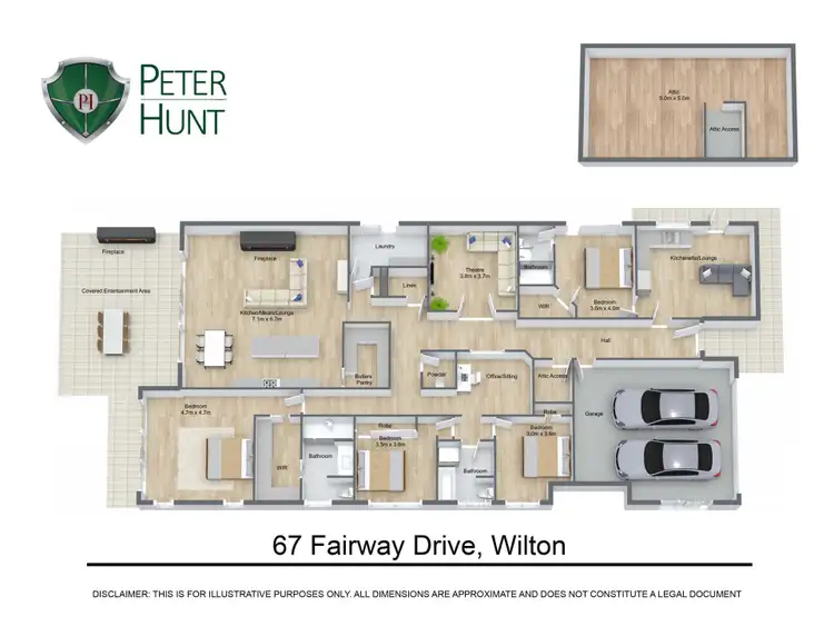 Floorplan of Homely house listing, 67 Fairway Drive, Wilton NSW 2571