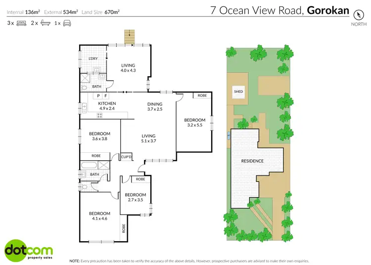 Floorplan of Homely house listing, 7 Ocean View Road, Gorokan NSW 2263