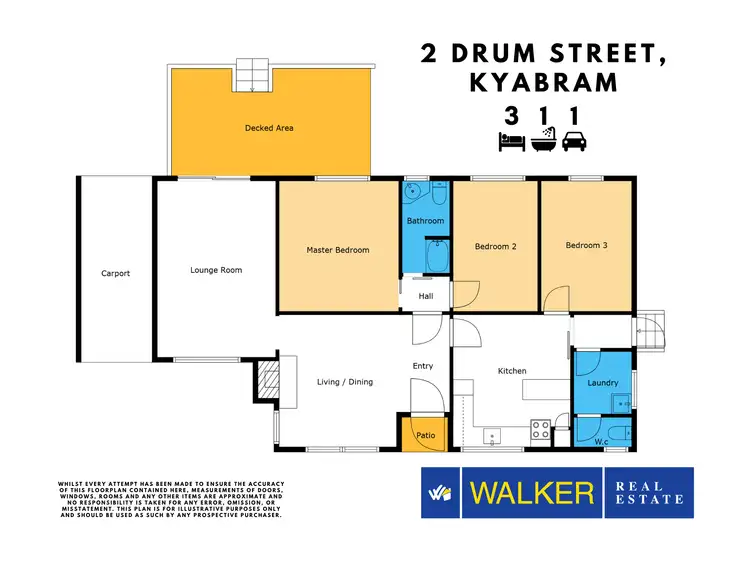 Floorplan of Homely house listing, 2 Drum Street, Kyabram VIC 3620