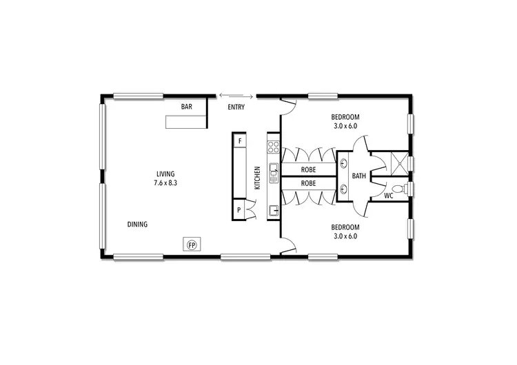 Floorplan of Homely house listing, 2600 Mansfield-Woods Point Road, Howqua Inlet VIC 3723