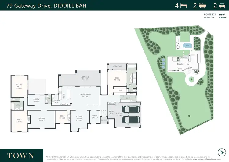 Floorplan of Homely house listing, 79 Gateway Drive, Diddillibah QLD 4559