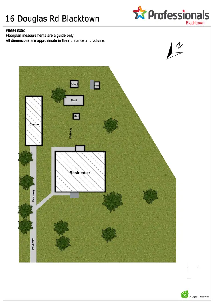 Floorplan of Homely house listing, 16 Douglas Road, Blacktown NSW 2148