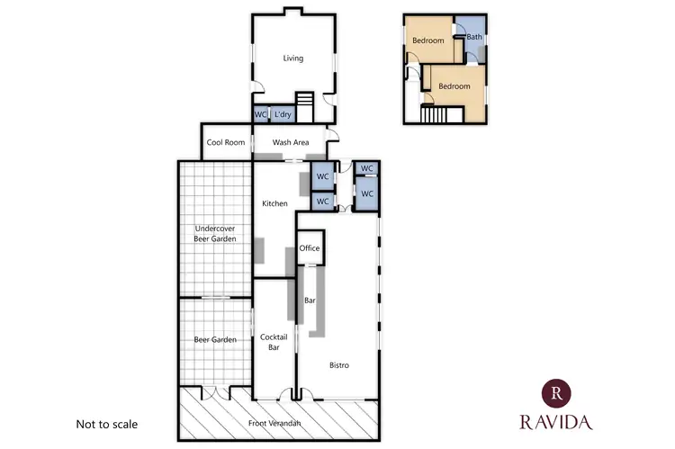 Floorplan of Homely house listing, 41-43 Conness Street, Chiltern VIC 3683