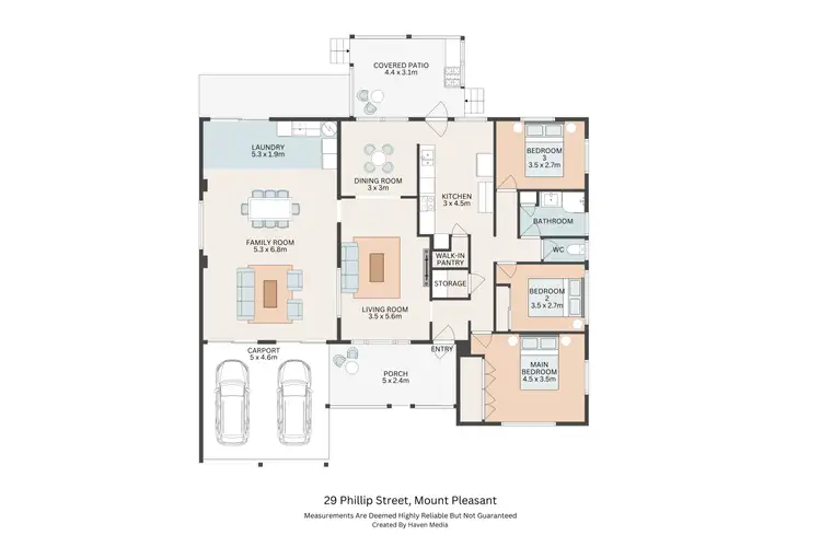 Floorplan of Homely house listing, 29 phillip street, Mount Pleasant QLD 4740