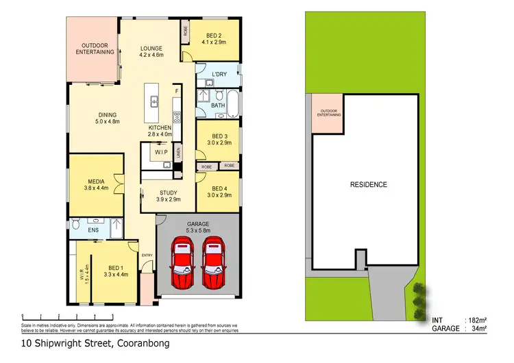 Floorplan of Homely house listing, 10 Shipwright Street, Cooranbong NSW 2265