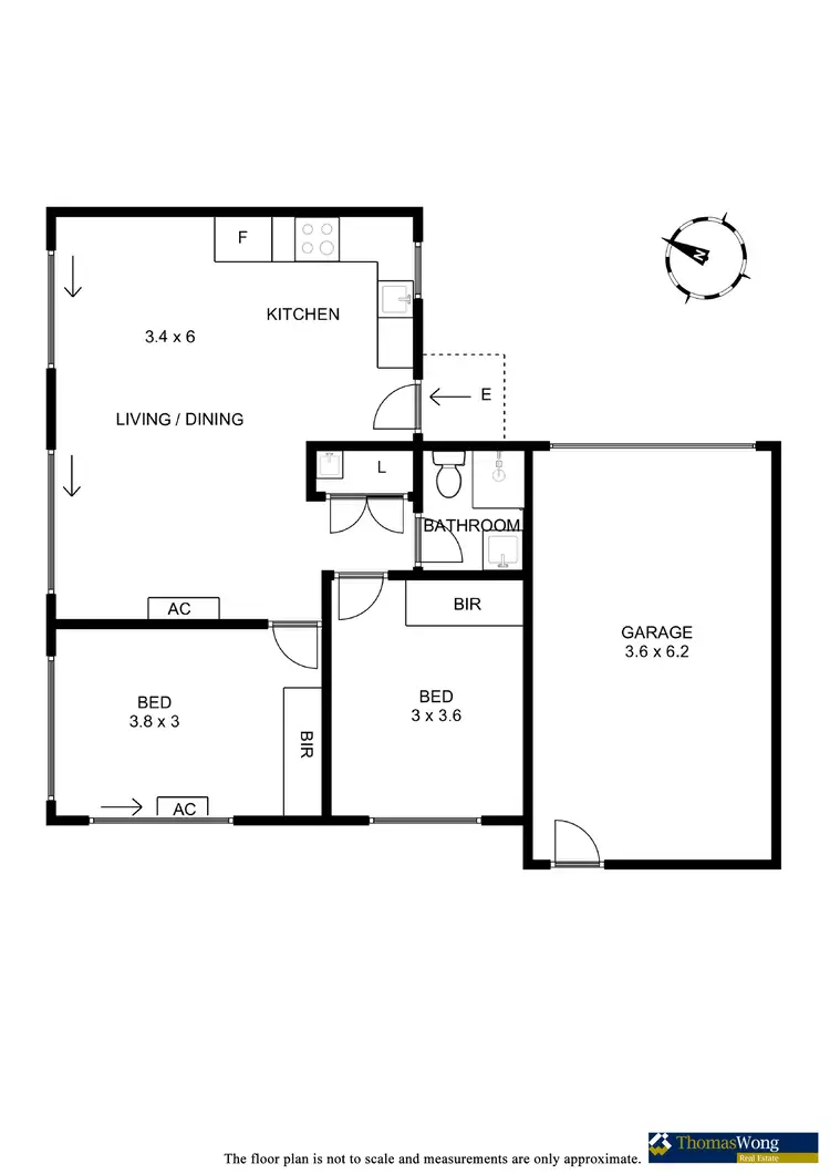 Floorplan of Homely villa listing, 3/15 Hubert Avenue, Glenroy VIC 3046
