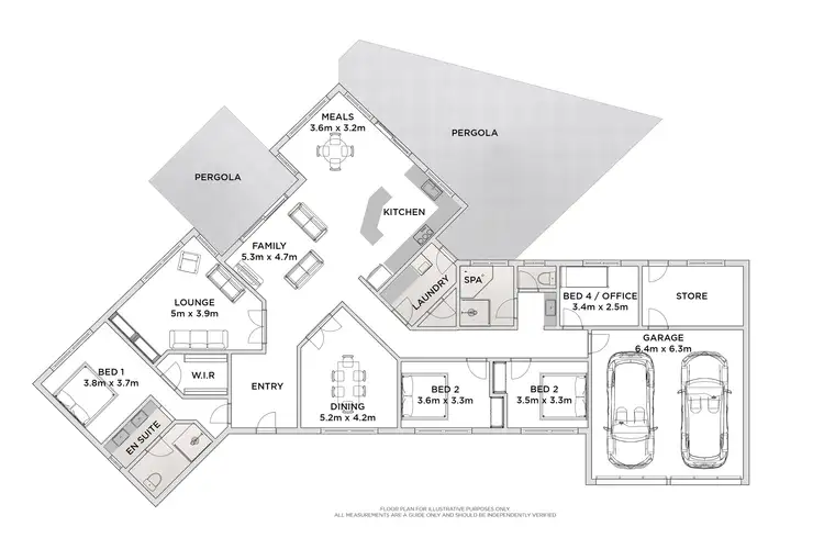 Floorplan of Homely house listing, 17 GLENMONT CRESCENT, Mount Gambier SA 5290