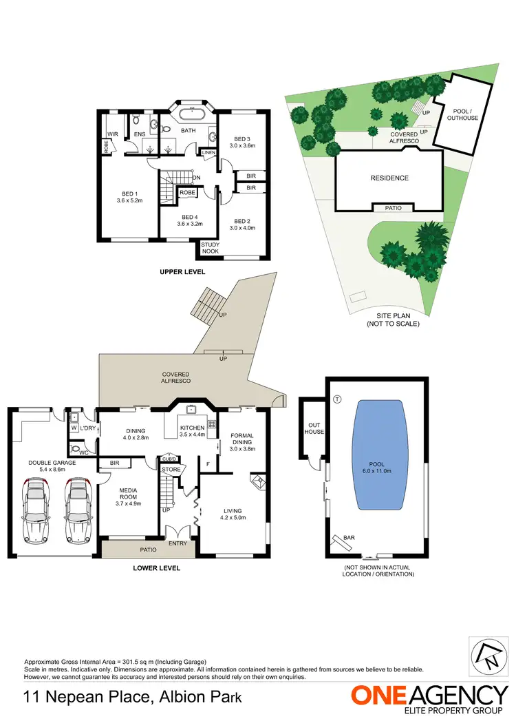 Floorplan of Homely house listing, 11 Nepean Place, Albion Park NSW 2527