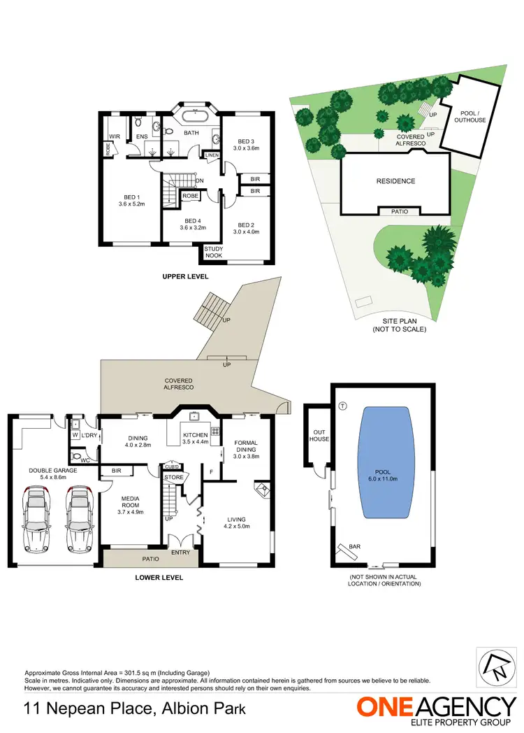 Floorplan of Homely house listing, 11 Nepean Place, Albion Park NSW 2527