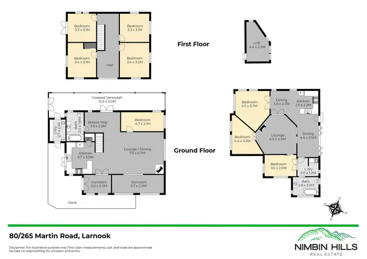 Floorplan of Homely rural property listing, 80/265 Martin Road, Larnook NSW 2480