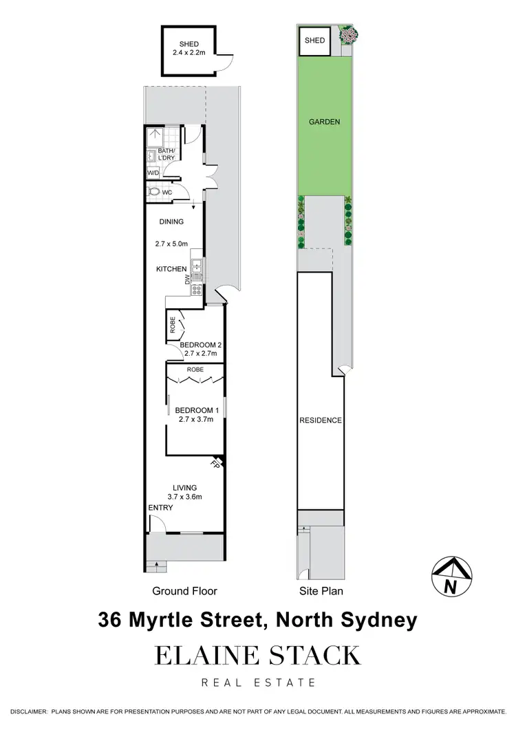 Floorplan of Homely house listing, 36 Myrtle Street, North Sydney NSW 2060