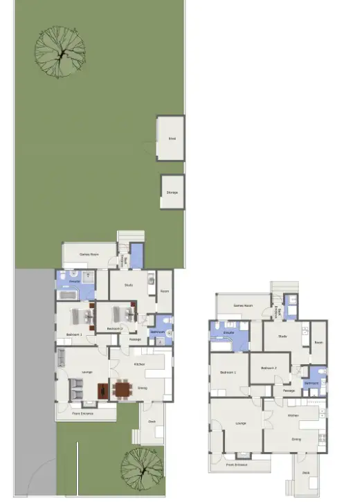 Floorplan of Homely house listing, 77 PAY STREET, Kerang VIC 3579